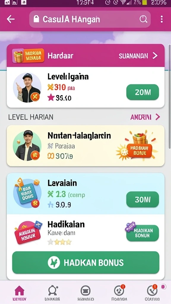 Karakter utama dalam aksi penuh petualangan.