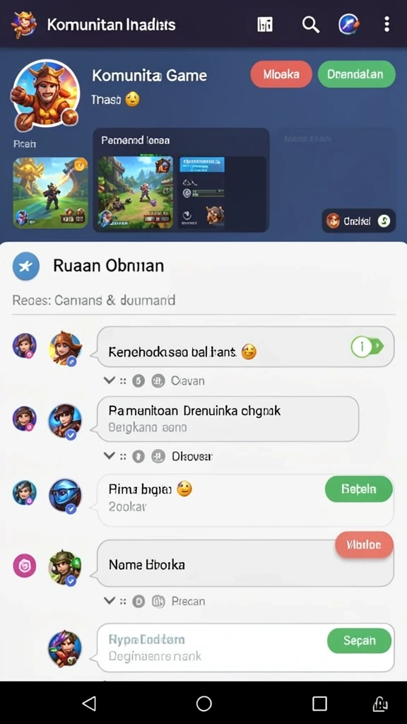 Tangkapan layar menampilkan karakter yang sedang berjuang melawan rintangan.