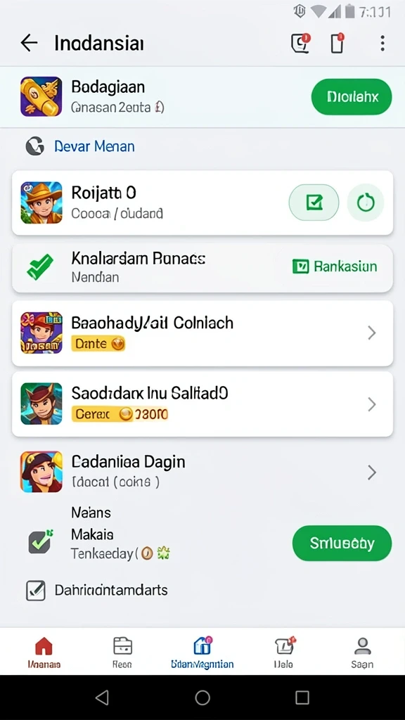 Antarmuka yang menarik dan mudah dinavigasi.