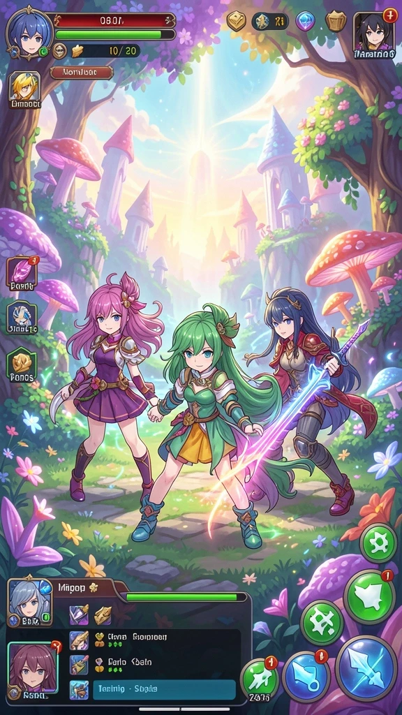 Screenshot menunjukkan karakter utama di level pertama.