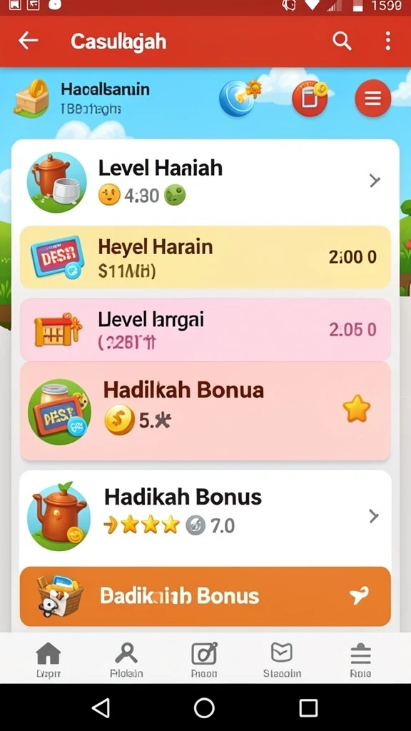 Tampilan awal game BALAITOTO yang memukau.