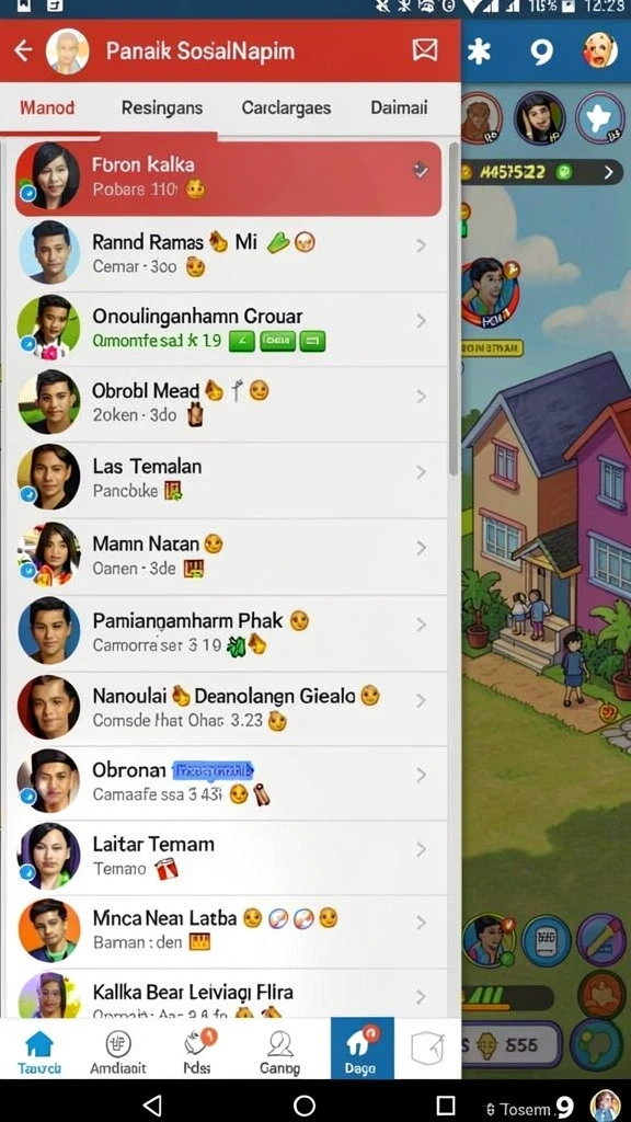 Screenshot dari misi petualangan yang mendebarkan.