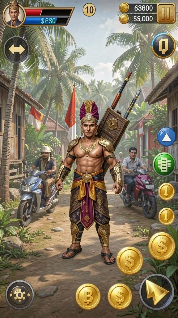 Mode permainan online yang memungkinkan bersaing dengan teman.