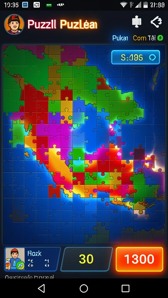 Screenshot aplikasi BWO888 menampilkan karakter yang menarik dan dinamis.
