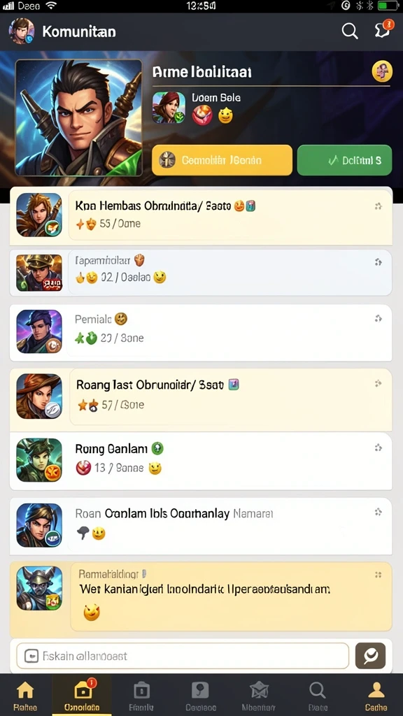 Fitur mode permainan yang beragam dan menantang.
