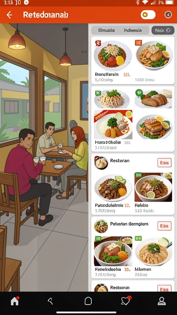Tangkapan layar menampilkan peta dunia yang luas.