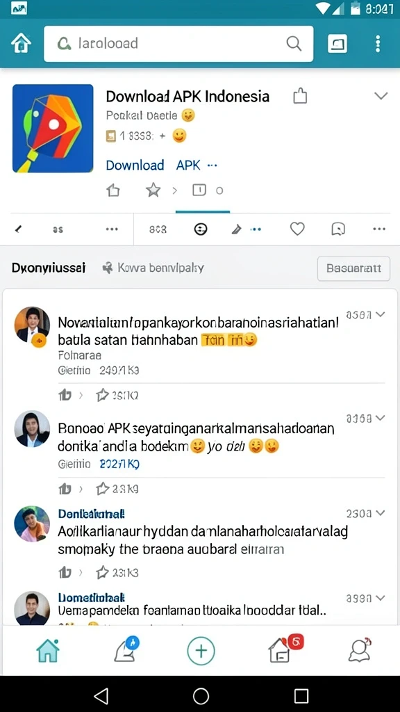 Tampilan grafis FAV77 yang memukau.