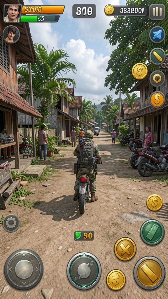 Berbagai karakter menarik untuk dipilih dalam permainan.
