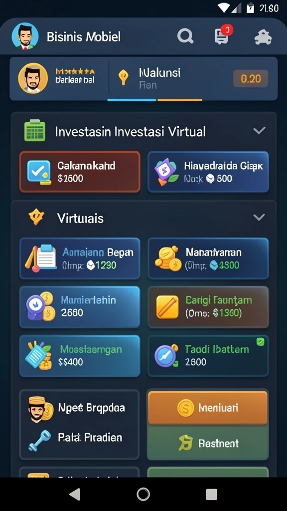 Statistik pemain yang mendetail dan informatif.