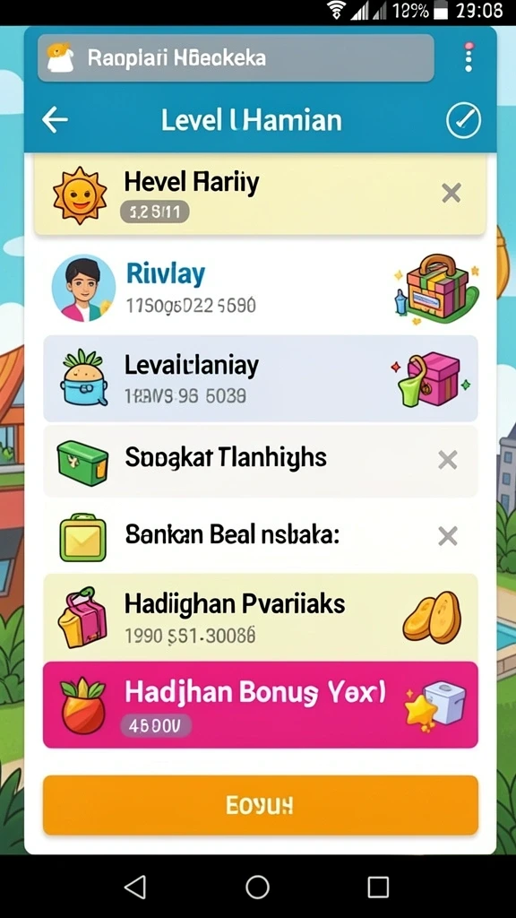 Fitur permainan yang beragam dan menarik untuk dimainkan.