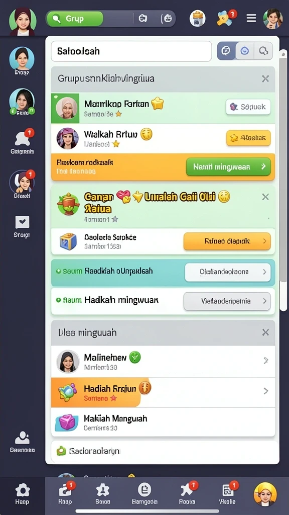 Tampilan antarmuka KING88 yang menarik dan mudah dinavigasi.