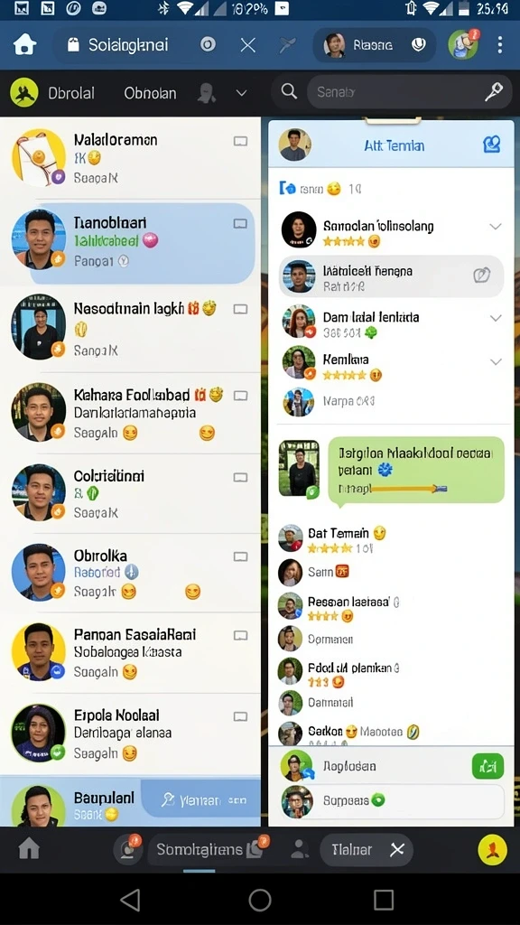 Keseruan saat bermain dalam mode multiplayer bersama teman.