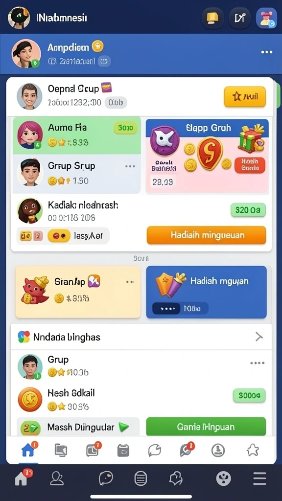 Tampilan antarmuka LK21 yang intuitif.