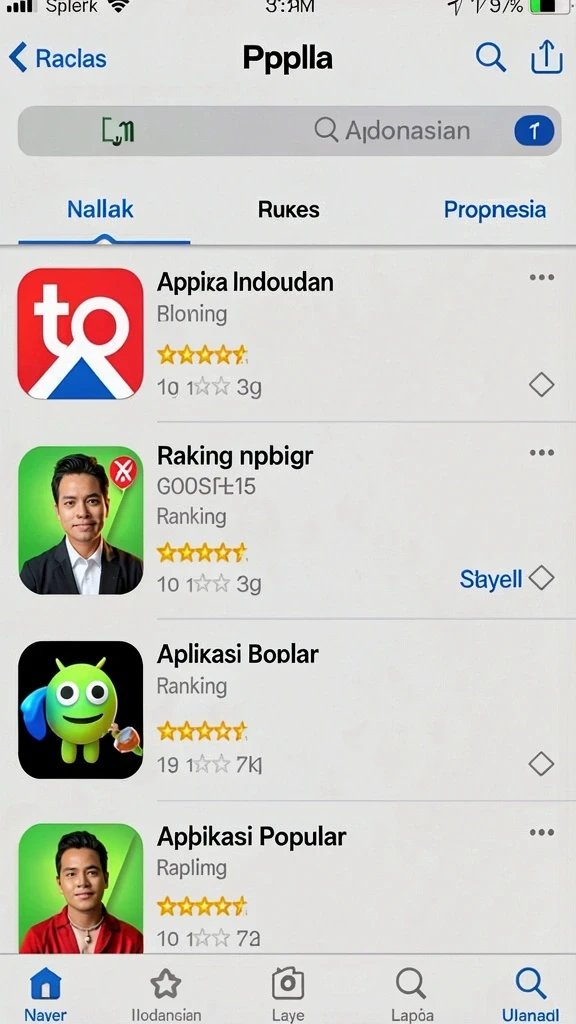 Tampilan antarmuka LNTERWIN yang menarik dan intuitif.