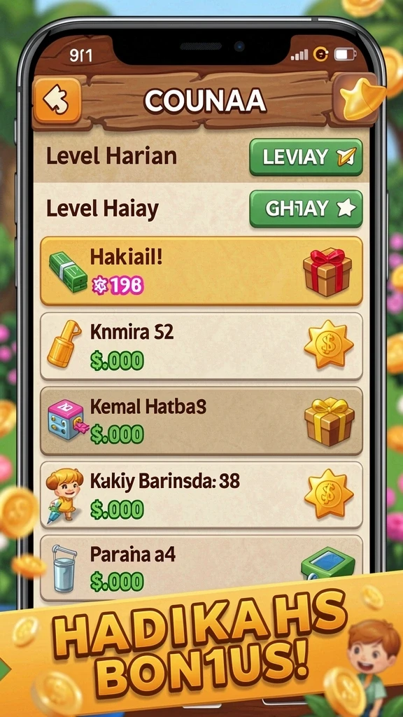 Ragam karakter yang bisa dipilih dengan mudah.