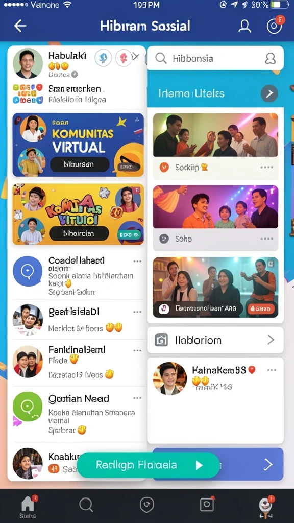 Menu item upgrade yang menarik.