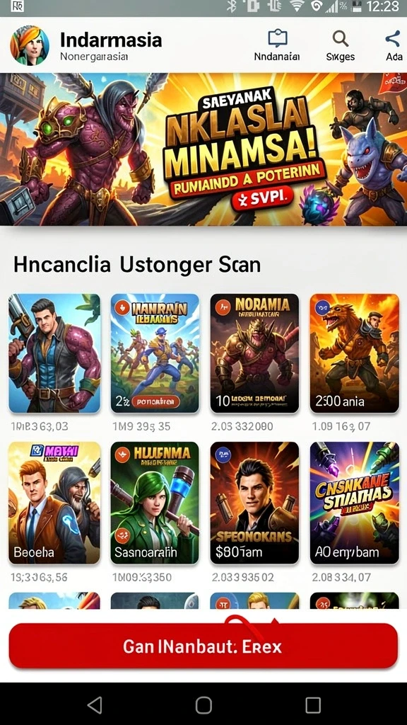 Tampilan antarmuka pengguna yang intuitif.