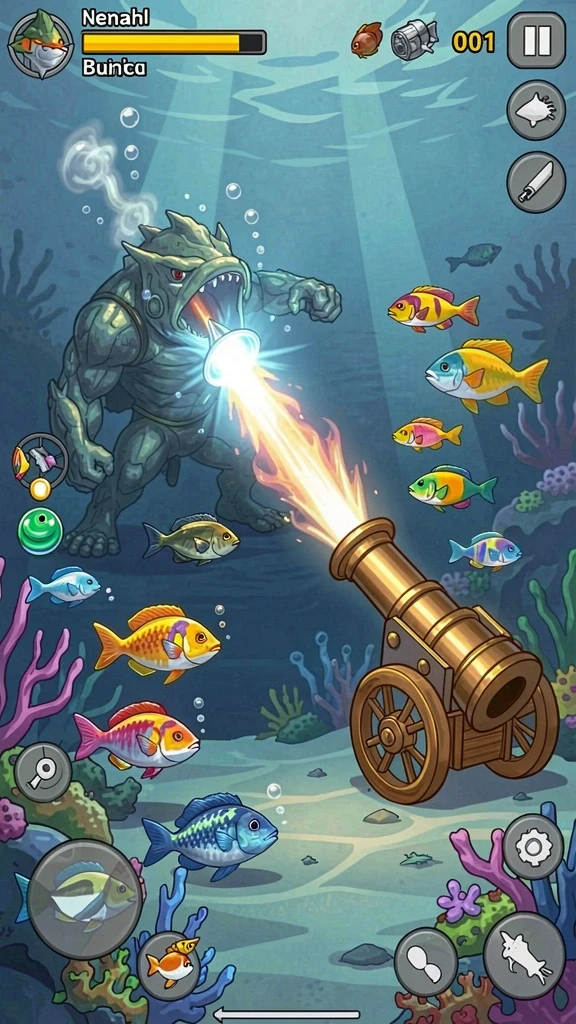 Fitur multiplayer untuk bermain bersama teman.