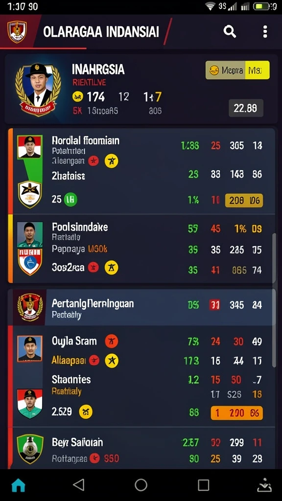 Tangkapan layar dari level permainan yang penuh warna.