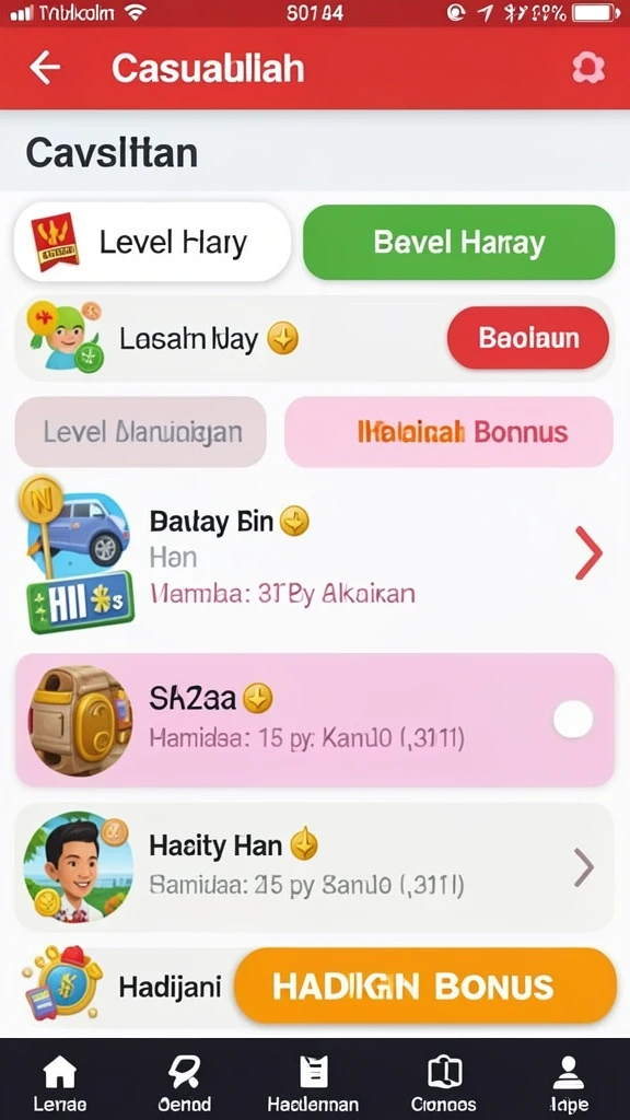 Fitur interaksi dengan pemain lain yang sangat mendukung.