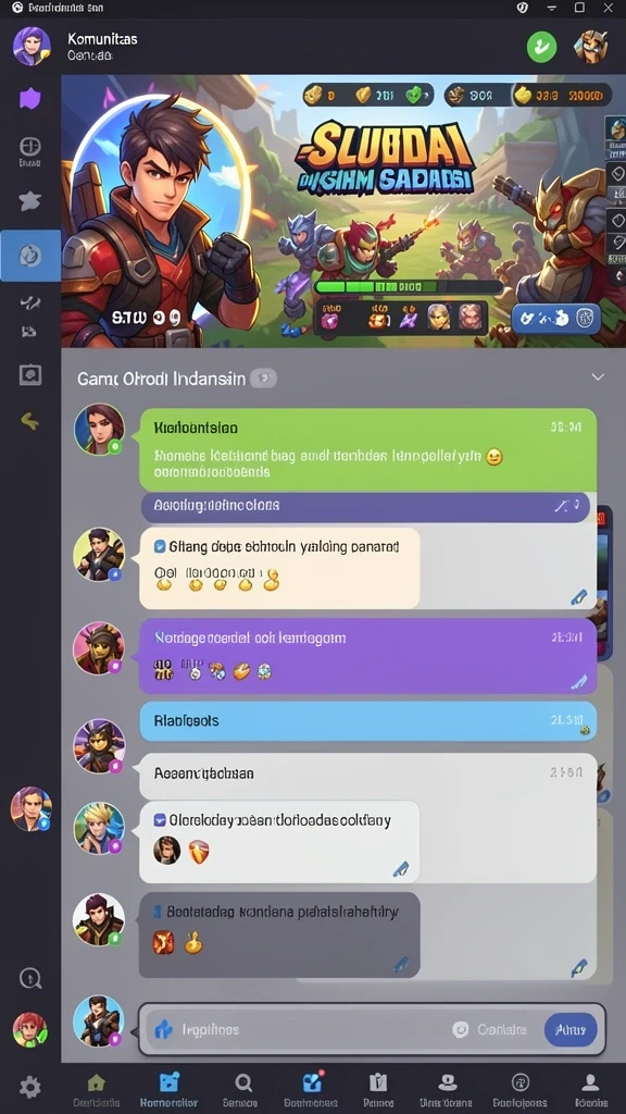 Grafis yang detail membuat pengalaman bermain lebih hidup.