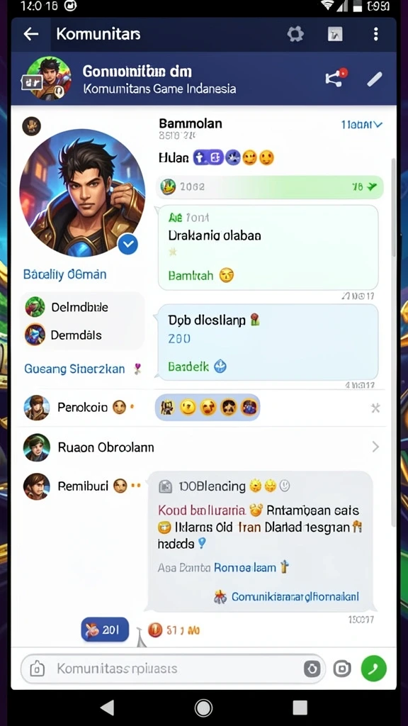 Tampilan awal yang menarik dan mudah dinavigasi.