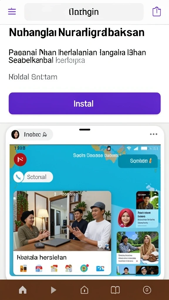 Sistem pembaruan yang terus menerus memberikan konten baru.
