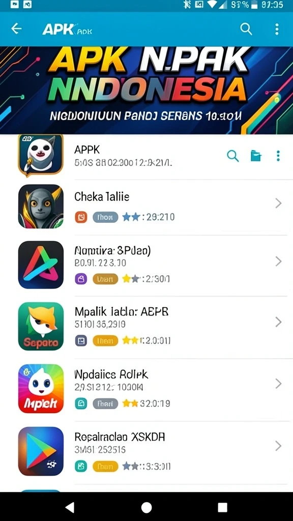 Tampilan antarmuka yang sederhana dan menarik.