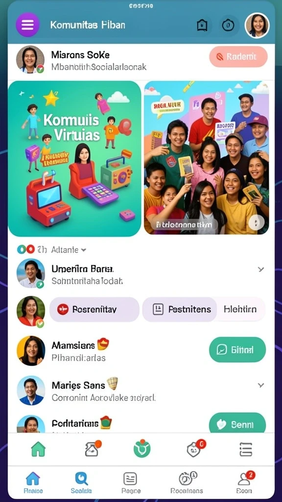 Tampilan antarmuka yang menarik dan mudah dinavigasi.