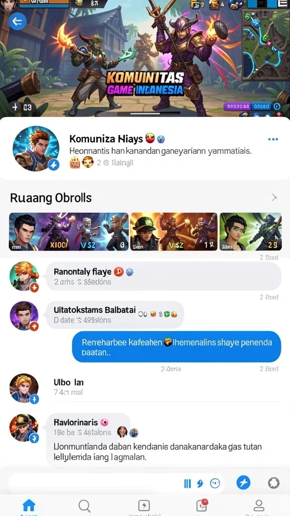 Karakter unik dengan berbagai keterampilan menarik.