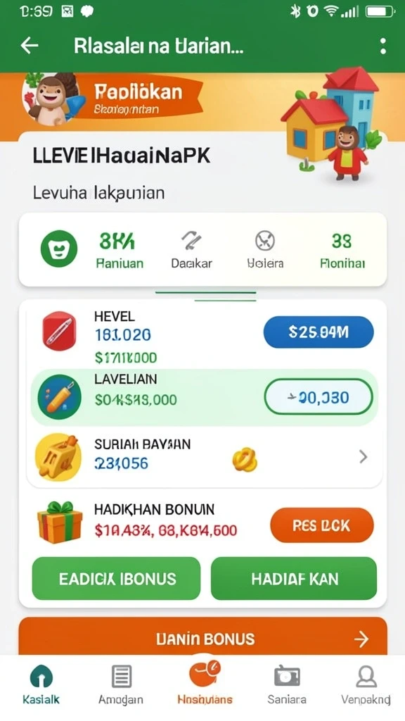 Karakter karakter beragam dengan kemampuan unik.
