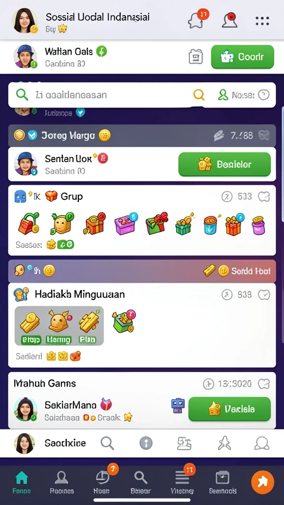 Tampilan antarmuka yang menarik dan mudah dinavigasi.