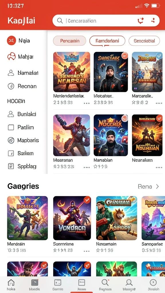 Grafis yang tajam dan menawan.